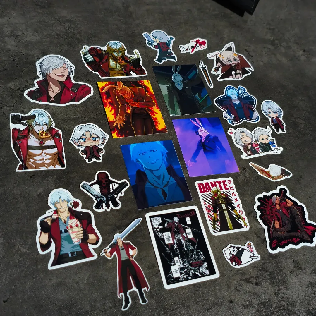 پک استیکر انیمه devil may cry