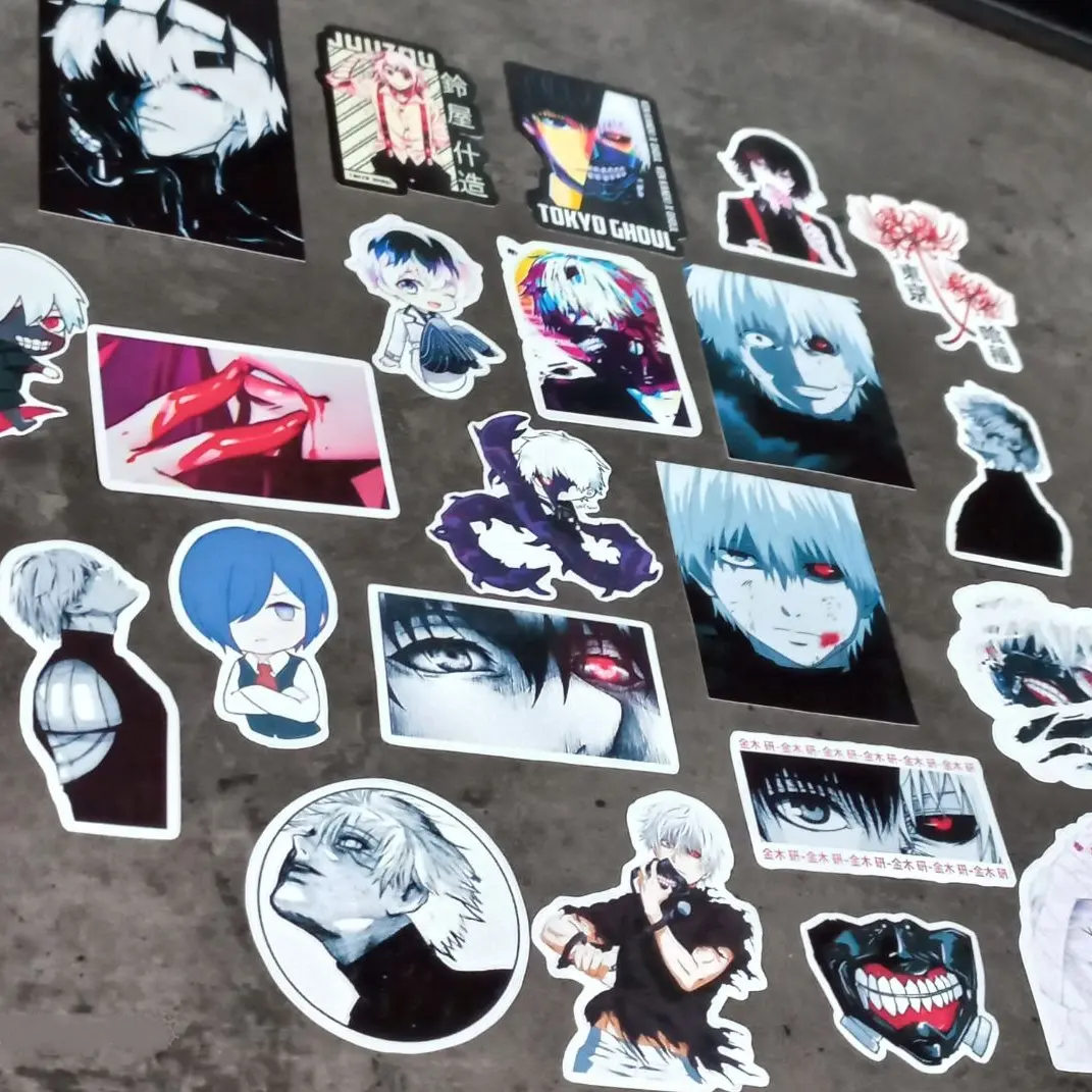 پک استیکر انیمه توکیو غول tokyo ghoul